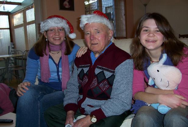 Fred with Lynette and Amy